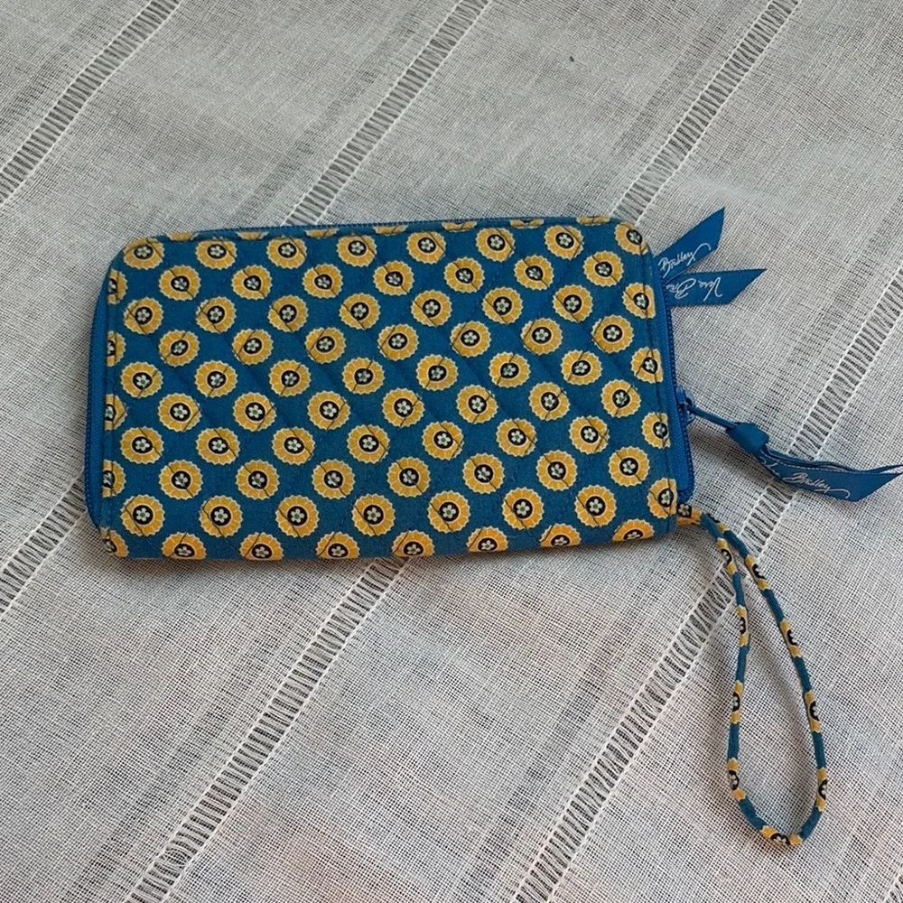 Vera Bradley Colorful Quilted Wristlet